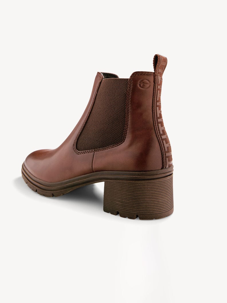cuir chelsea boot - brun 1-25456-43-311 acheter tamaris bottines en ligne
