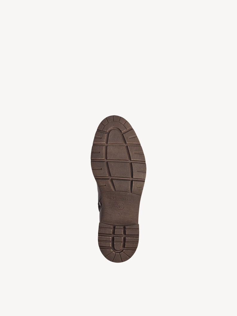 cuir chelsea boot - brun 1-25456-43-311 acheter tamaris bottines en ligne