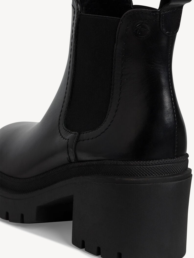 cuir chelsea boot - noir 1-25459-41-003 acheter tamaris bottines en ligne