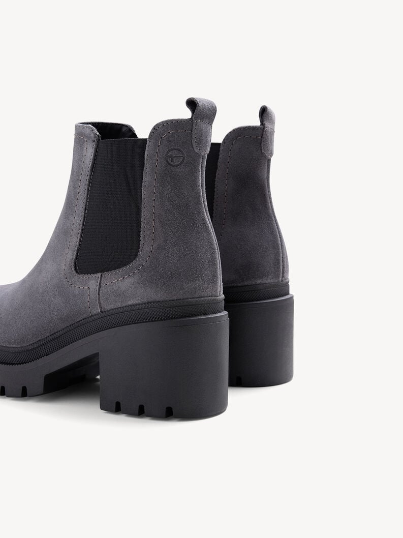 cuir chelsea boot - gris 1-25459-41-201 acheter tamaris bottines en ligne