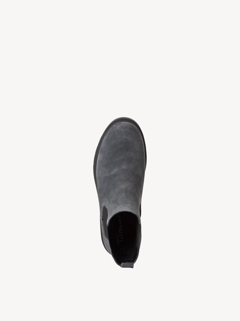 cuir chelsea boot - gris 1-25459-41-201 acheter tamaris bottines en ligne