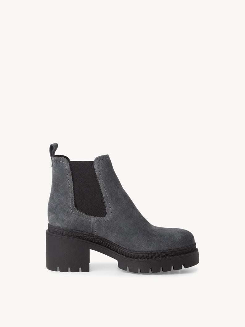 cuir chelsea boot - gris 1-25459-41-201 acheter tamaris bottines en ligne