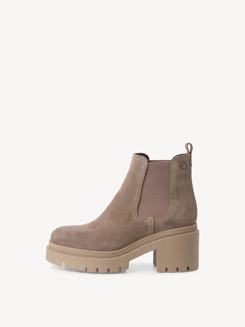 cuir chelsea boot - brun 1-25459-41-378 acheter tamaris bottines en ligne