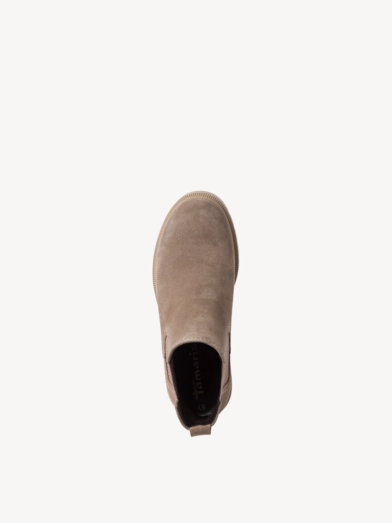 cuir chelsea boot - brun 1-25459-41-378 acheter tamaris bottines en ligne