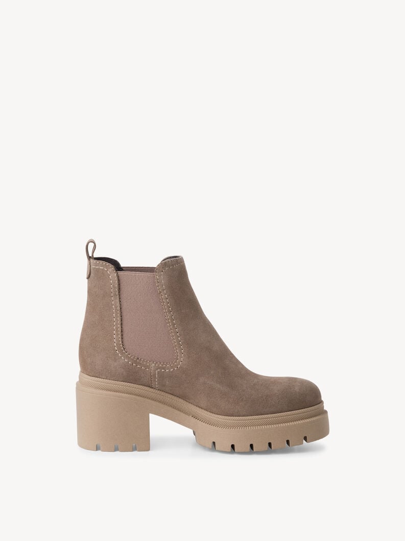 cuir chelsea boot - brun 1-25459-41-378 acheter tamaris bottines en ligne