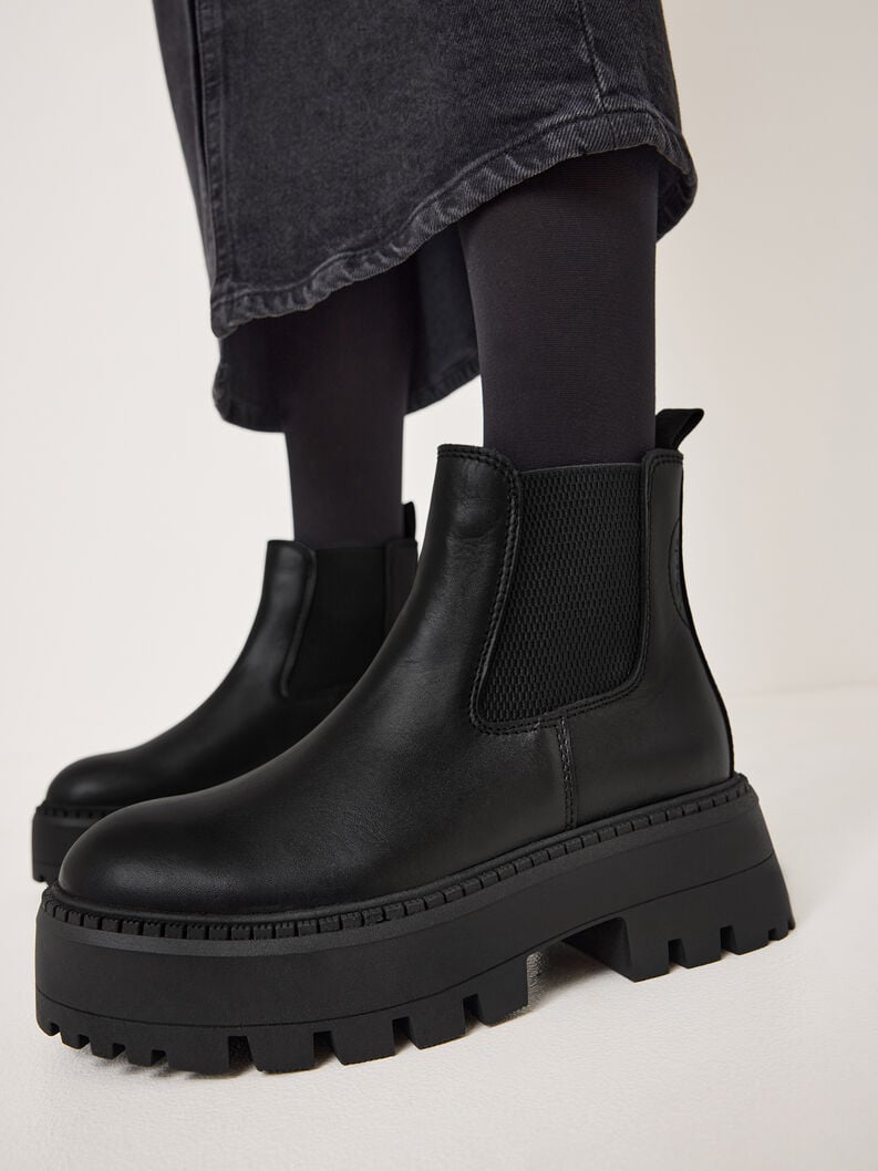 chelsea boot - noir 1-25486-43-001 acheter tamaris bottines en ligne