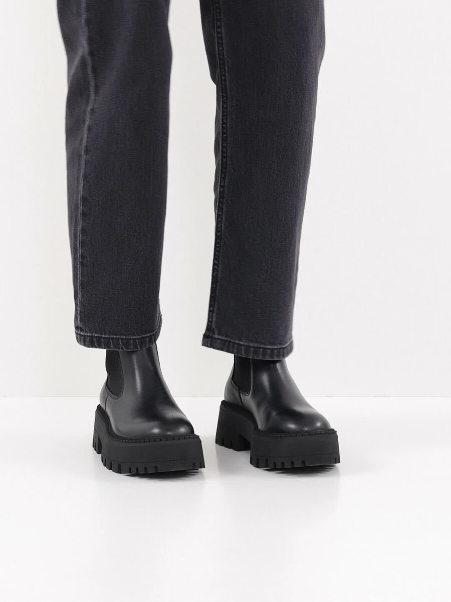 chelsea boot - noir 1-25486-43-001 acheter tamaris bottines en ligne