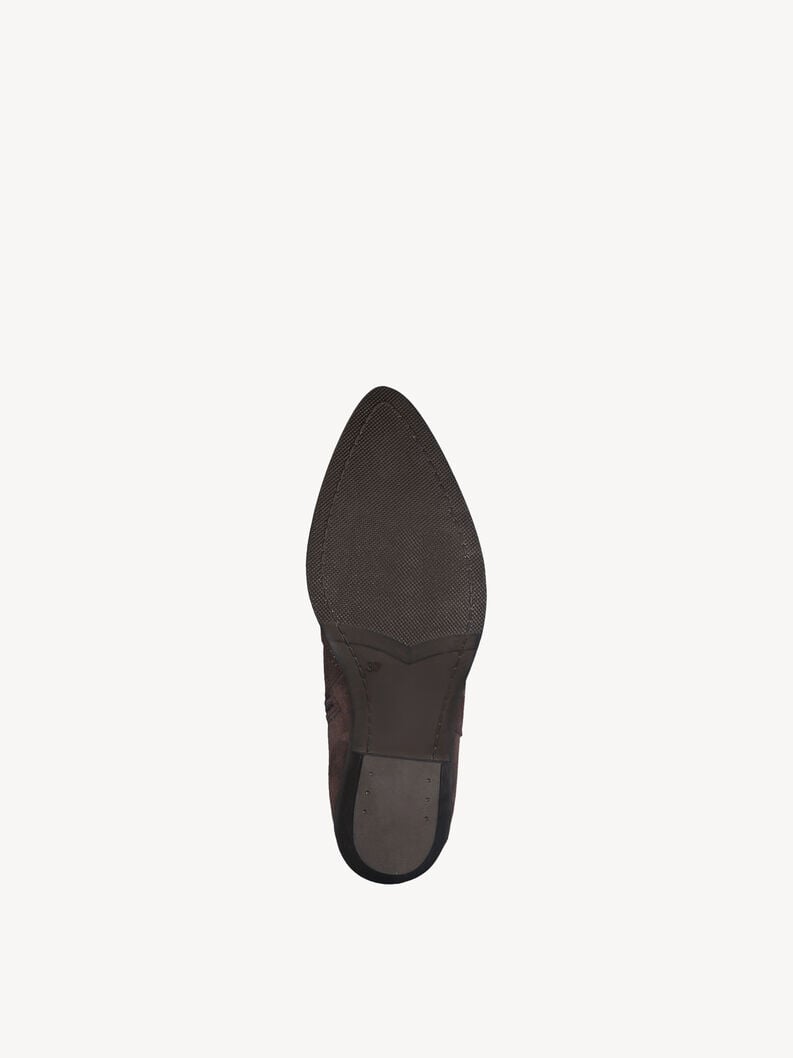 cuir chausson - brun 1-25702-41-304 acheter tamaris bottines en ligne