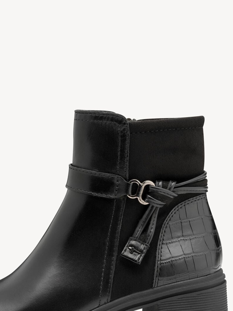 chausson - noir 1-25823-45-001 acheter tamaris bottines en ligne