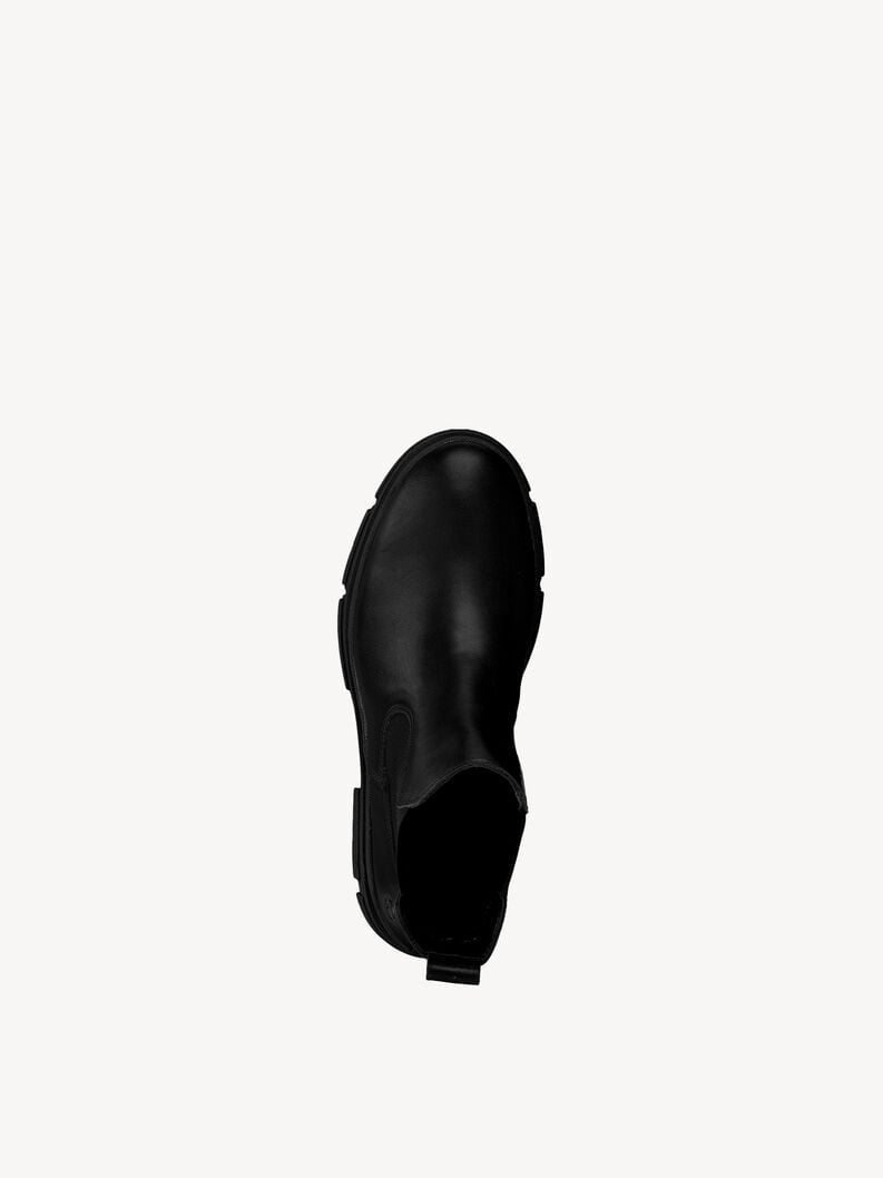 cuir chelsea boot - noir 1-25828-41-001 acheter tamaris bottines en ligne