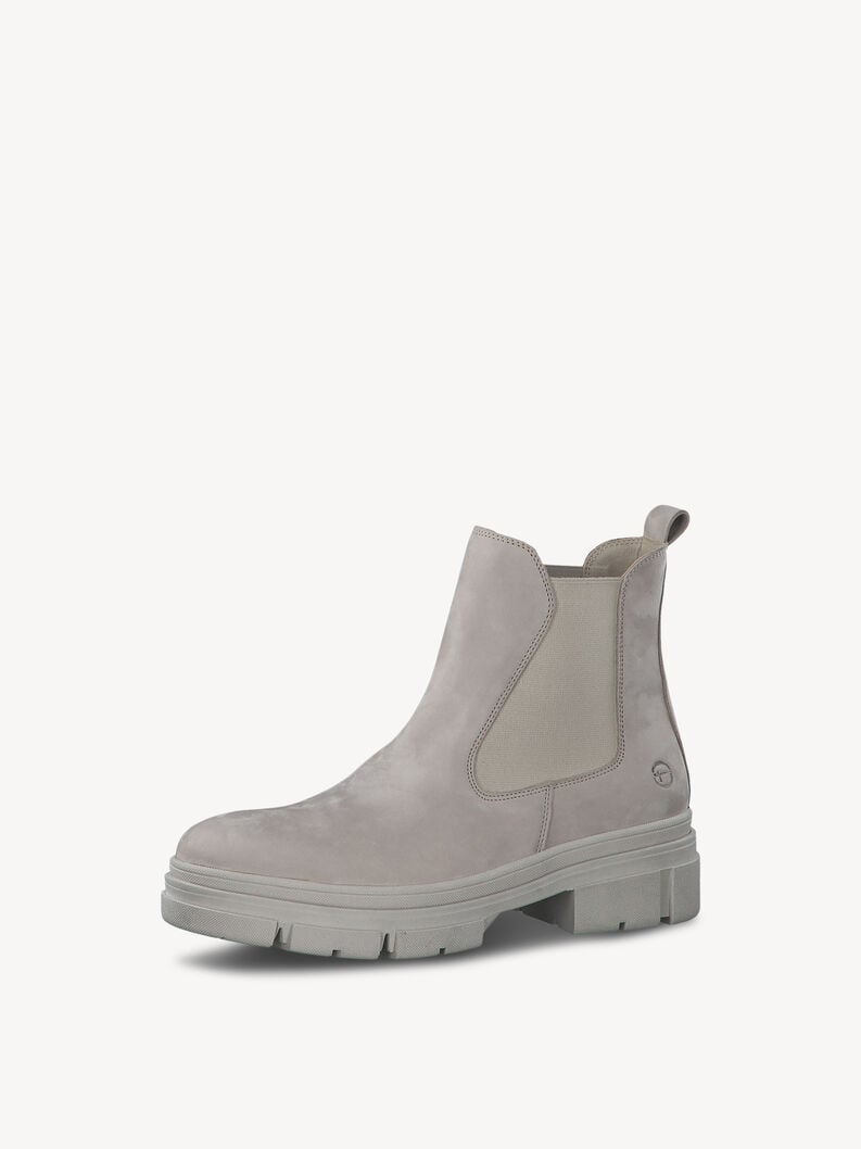 cuir chelsea boot - beige 1-25828-41-353 acheter tamaris bottines en ligne
