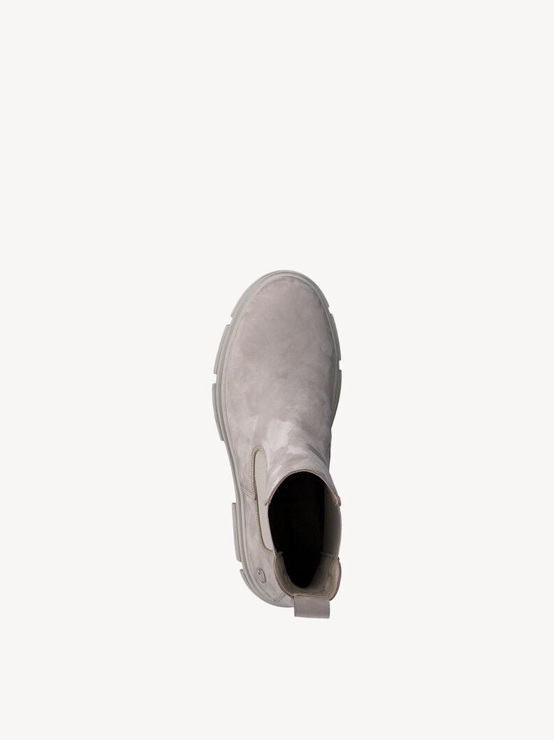 cuir chelsea boot - beige 1-25828-41-353 acheter tamaris bottines en ligne
