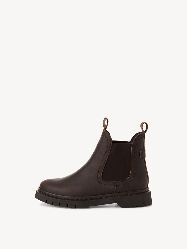 cuir chelsea boot - brun 1-25829-43-300 acheter tamaris bottines en ligne