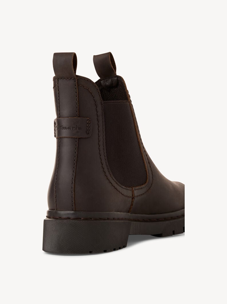 cuir chelsea boot - brun 1-25829-43-300 acheter tamaris bottines en ligne
