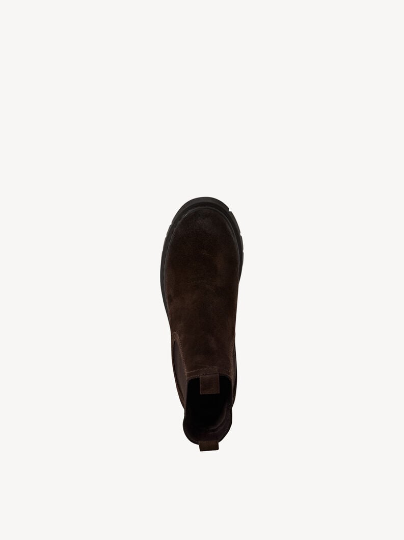 cuir chelsea boot - brun 1-25829-43-347 acheter tamaris bottines en ligne