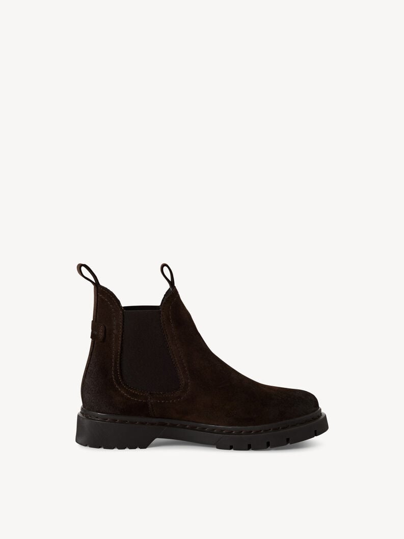 cuir chelsea boot - brun 1-25829-43-347 acheter tamaris bottines en ligne