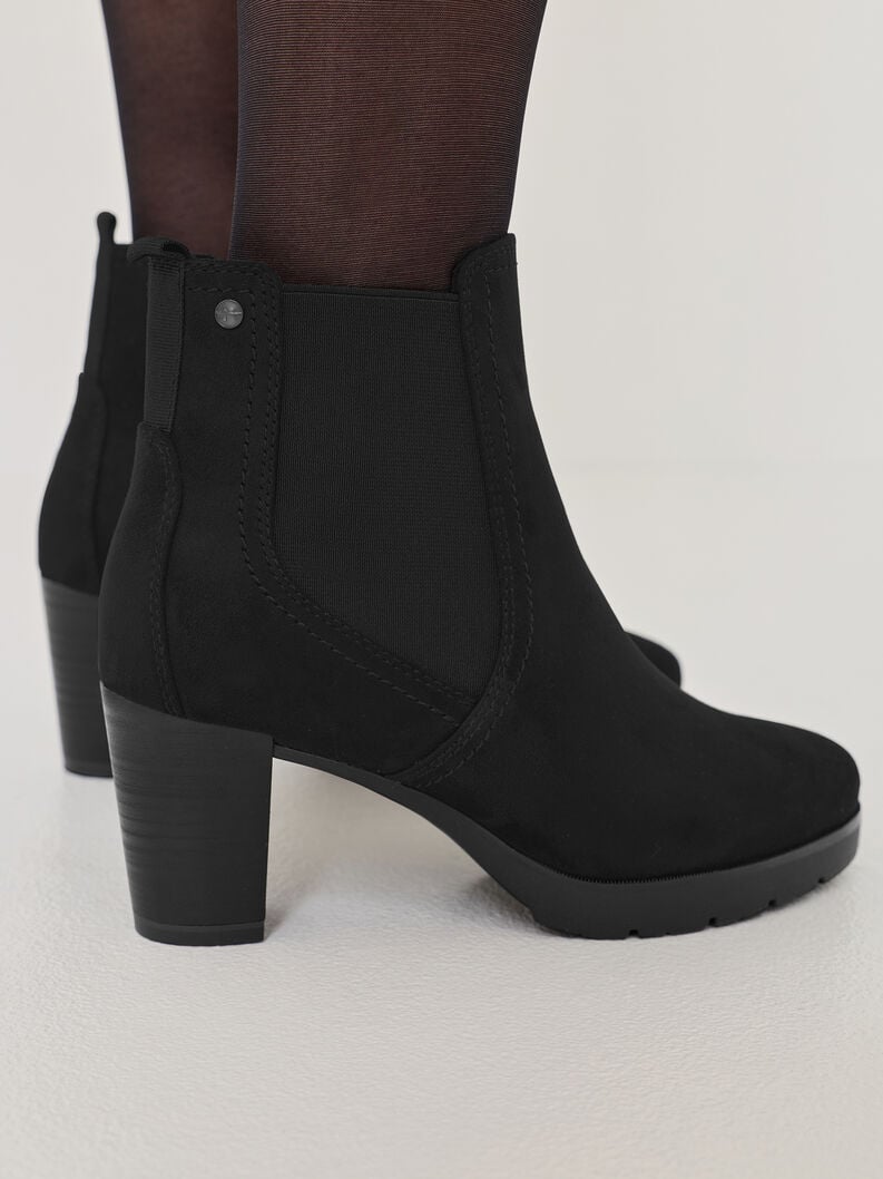 chelsea boot - noir 1-25929-41-001 acheter tamaris bottines en ligne