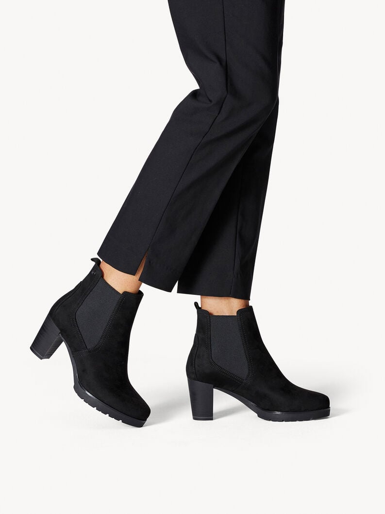 chelsea boot - noir 1-25929-41-001 acheter tamaris bottines en ligne
