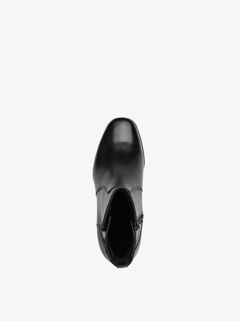 cuir chausson - noir 8-85300-45-001 acheter tamaris large bottines en ligne