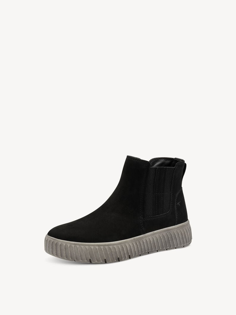 cuir chelsea boot - noir 8-85405-45-002 acheter tamaris large bottines en ligne