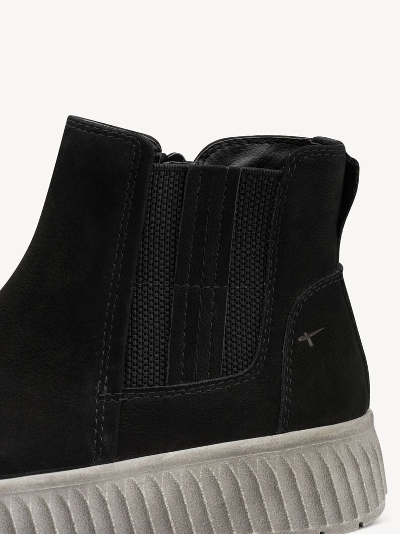cuir chelsea boot - noir 8-85405-45-002 acheter tamaris large bottines en ligne