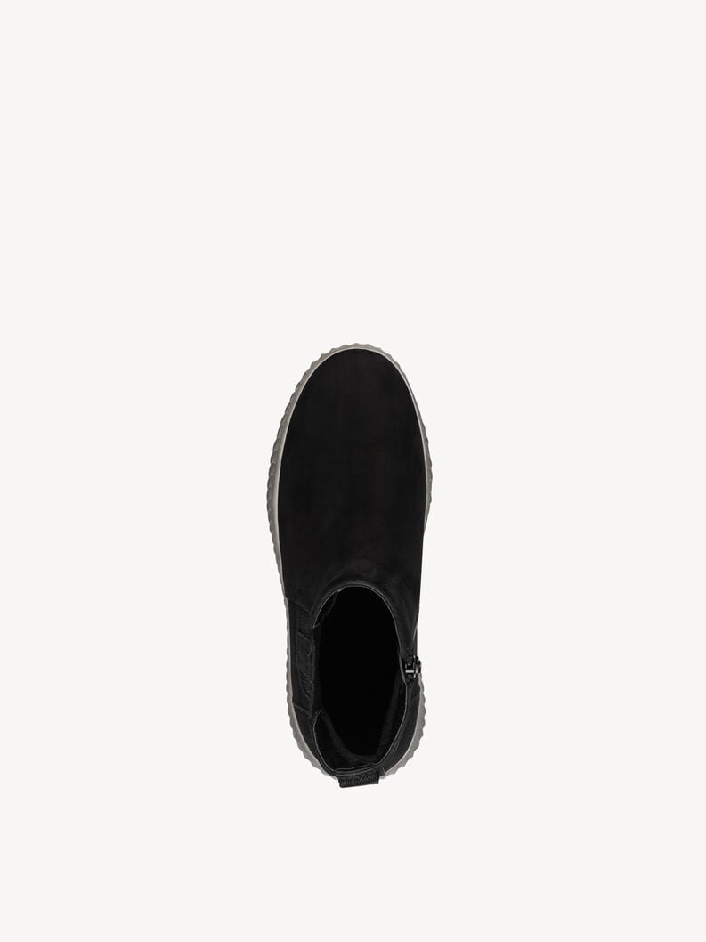 cuir chelsea boot - noir 8-85405-45-002 acheter tamaris large bottines en ligne