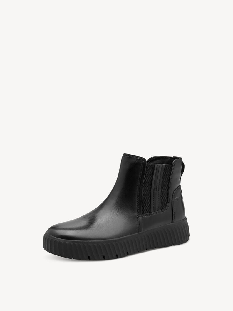 cuir chelsea boot - noir 8-85405-45-022 acheter tamaris large bottines en ligne