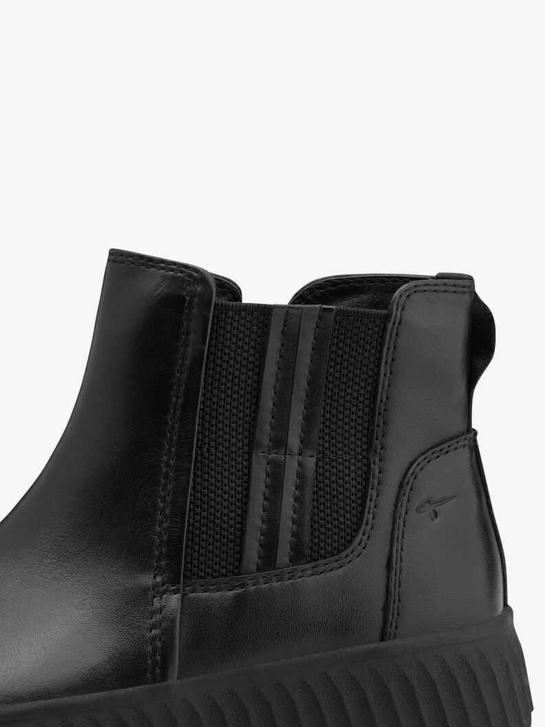 cuir chelsea boot - noir 8-85405-45-022 acheter tamaris large bottines en ligne