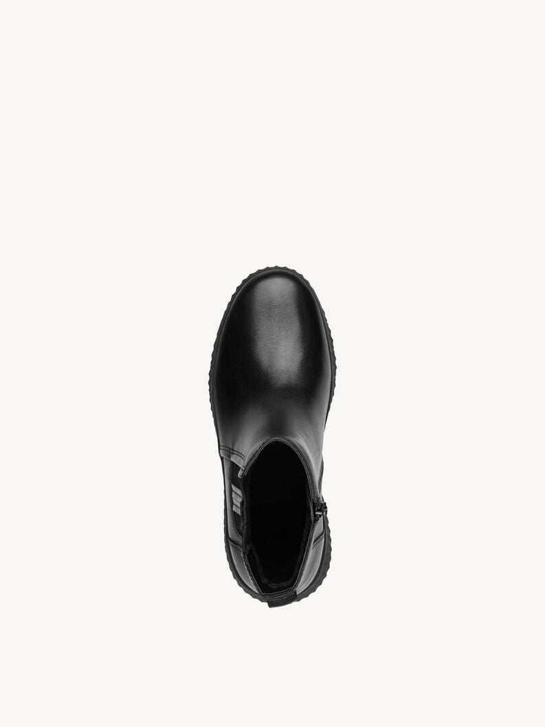 cuir chelsea boot - noir 8-85405-45-022 acheter tamaris large bottines en ligne