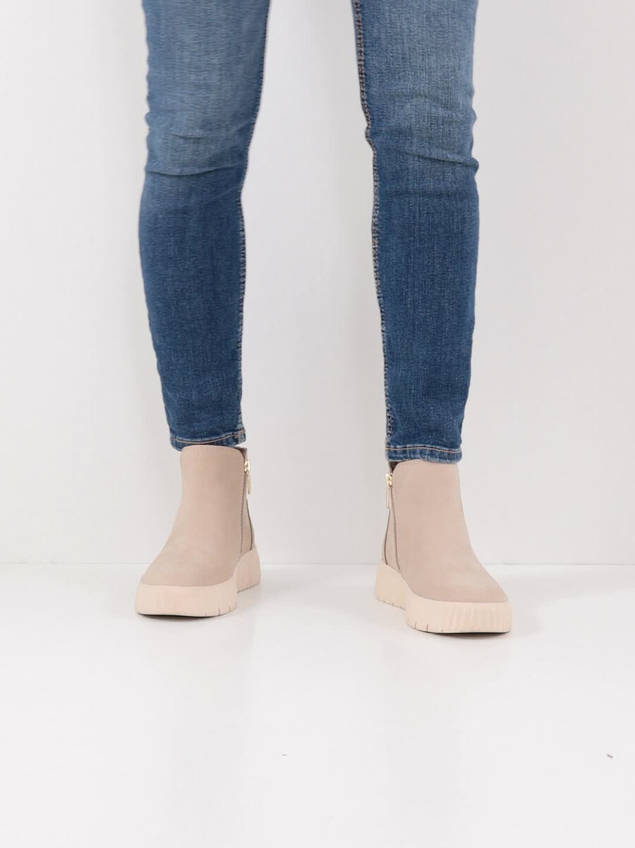 cuir chelsea boot - beige 8-85405-45-400 acheter tamaris large bottines en ligne