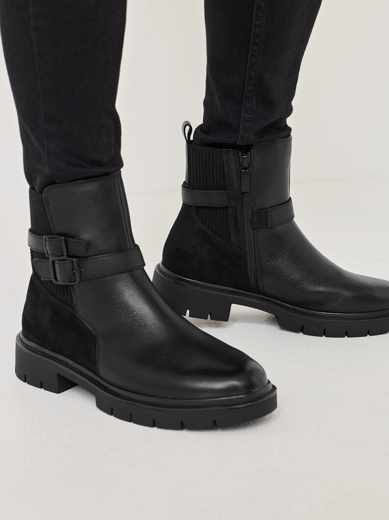chausson - noir 8-85407-45-001 acheter tamaris large bottines en ligne