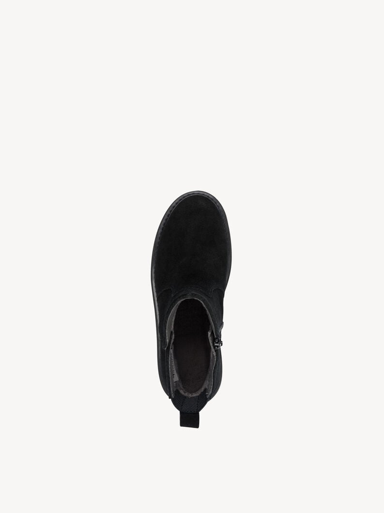 cuir chausson - noir 8-85408-45-019 acheter tamaris large bottines en ligne