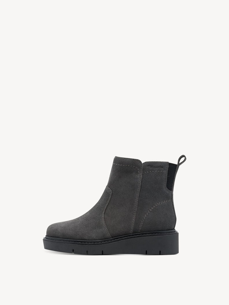 cuir chausson - gris 8-85408-45-216 acheter tamaris large bottines en ligne