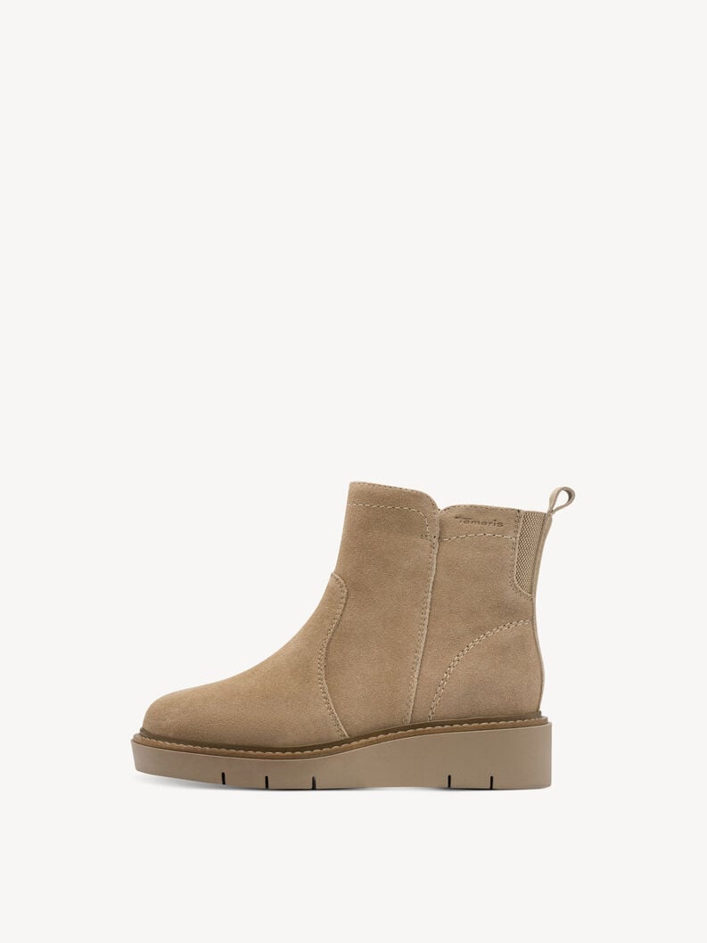 cuir chausson - brun 8-85408-45-311 acheter tamaris large bottines en ligne