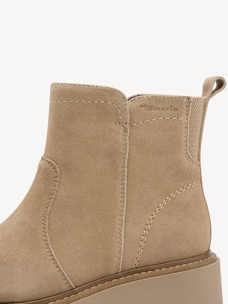 cuir chausson - brun 8-85408-45-311 acheter tamaris large bottines en ligne