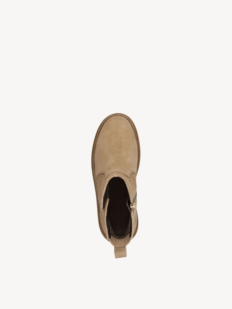 cuir chausson - brun 8-85408-45-311 acheter tamaris large bottines en ligne