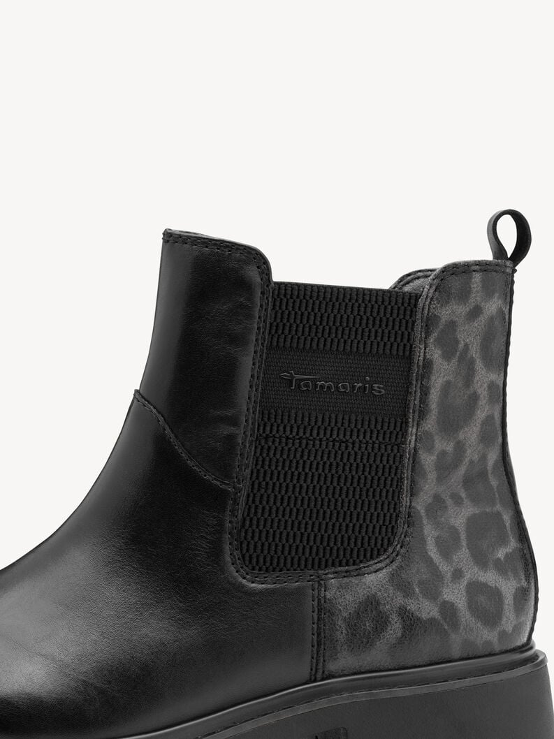 chelsea boot - noir 8-85421-45-098 acheter tamaris large bottines en ligne