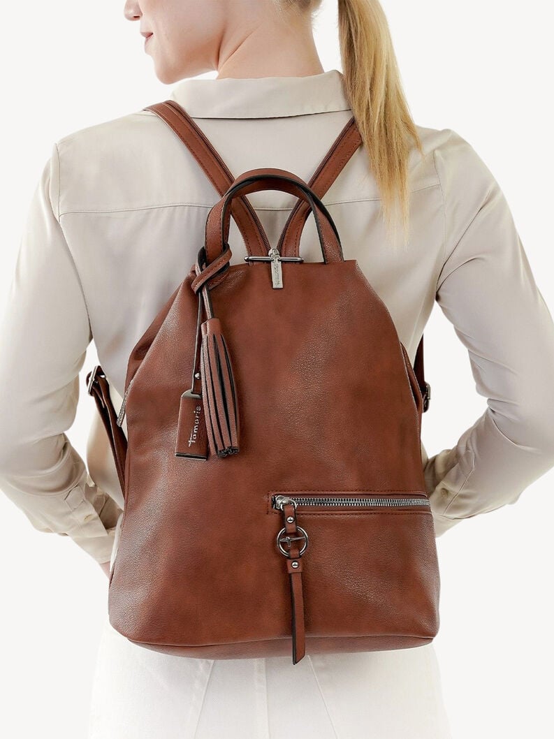 sac à dos brun - 32804-700 acheter tamaris en ligne sacs à dos