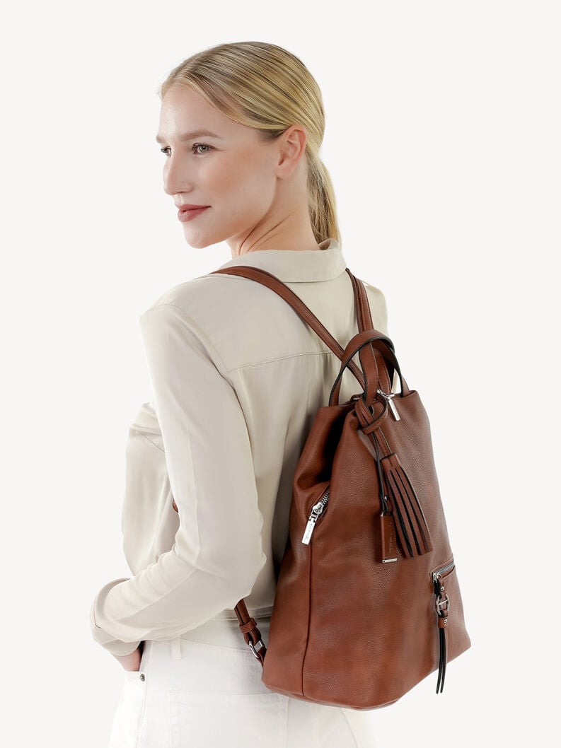 sac à dos brun - 32804-700 acheter tamaris en ligne sacs à dos