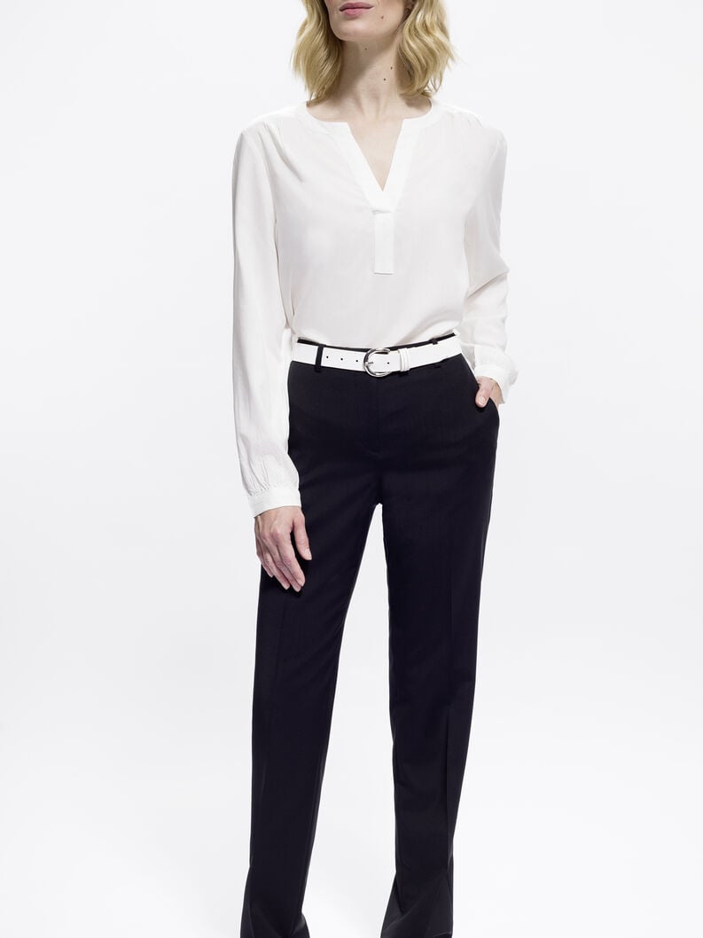 ceinture en cuir - blanc tb0001l01-100 acheter tamaris ceintures en ligne