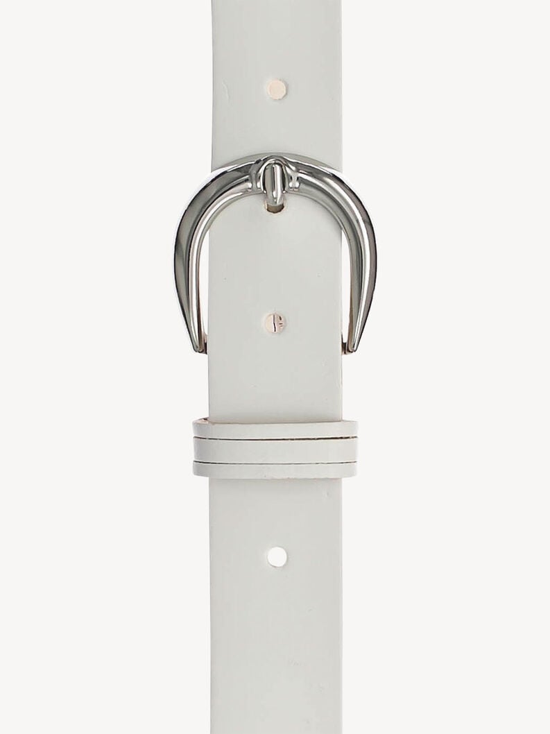 ceinture en cuir - blanc tb0001l01-100 acheter tamaris ceintures en ligne