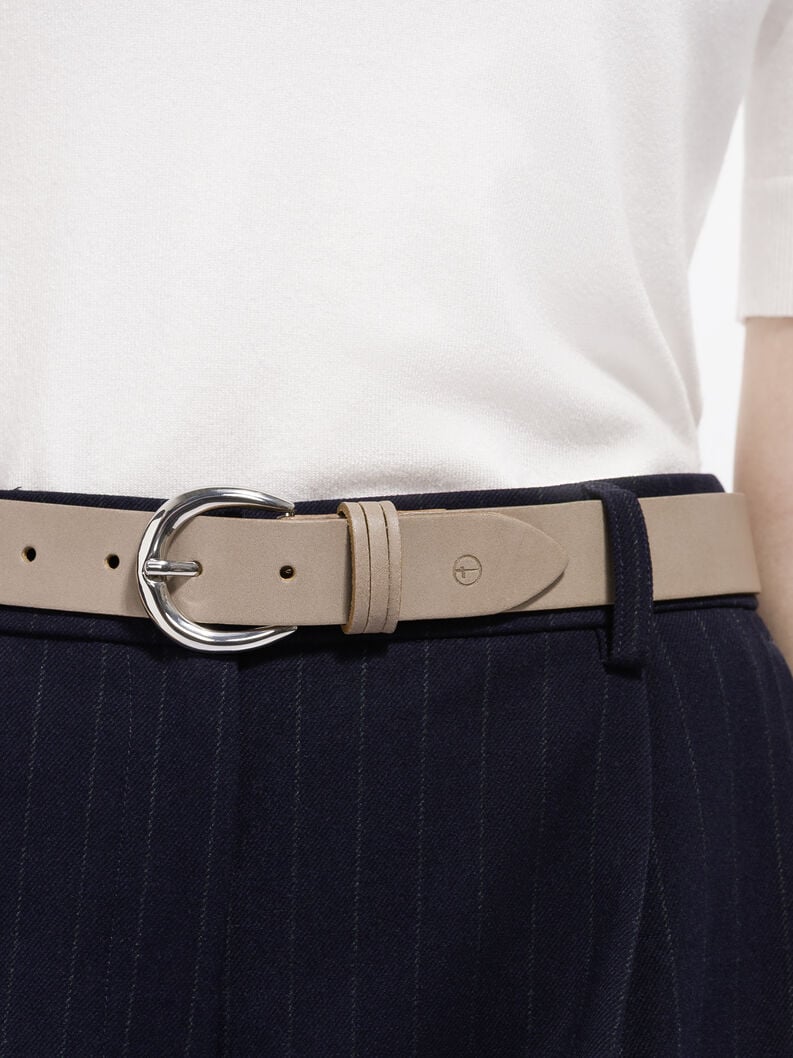 ceinture en cuir - gris tb0001l01-623 acheter tamaris ceintures en ligne
