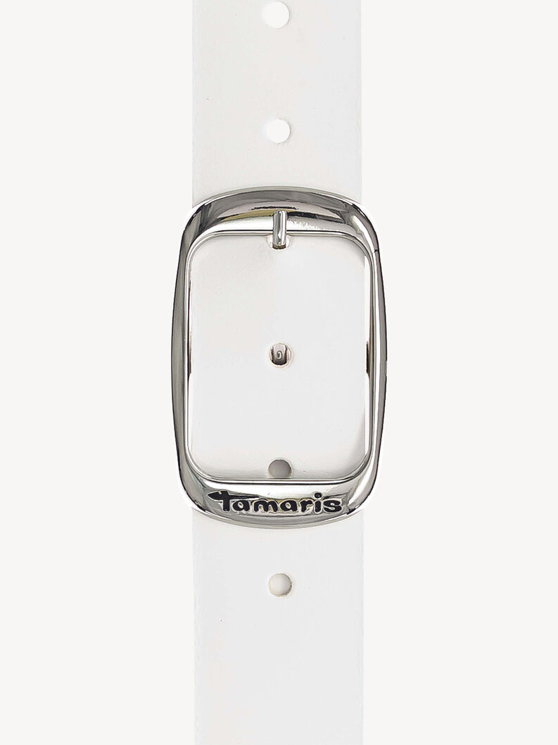 ceinture en cuir - blanc tb0002l01-100 acheter tamaris ceintures en ligne