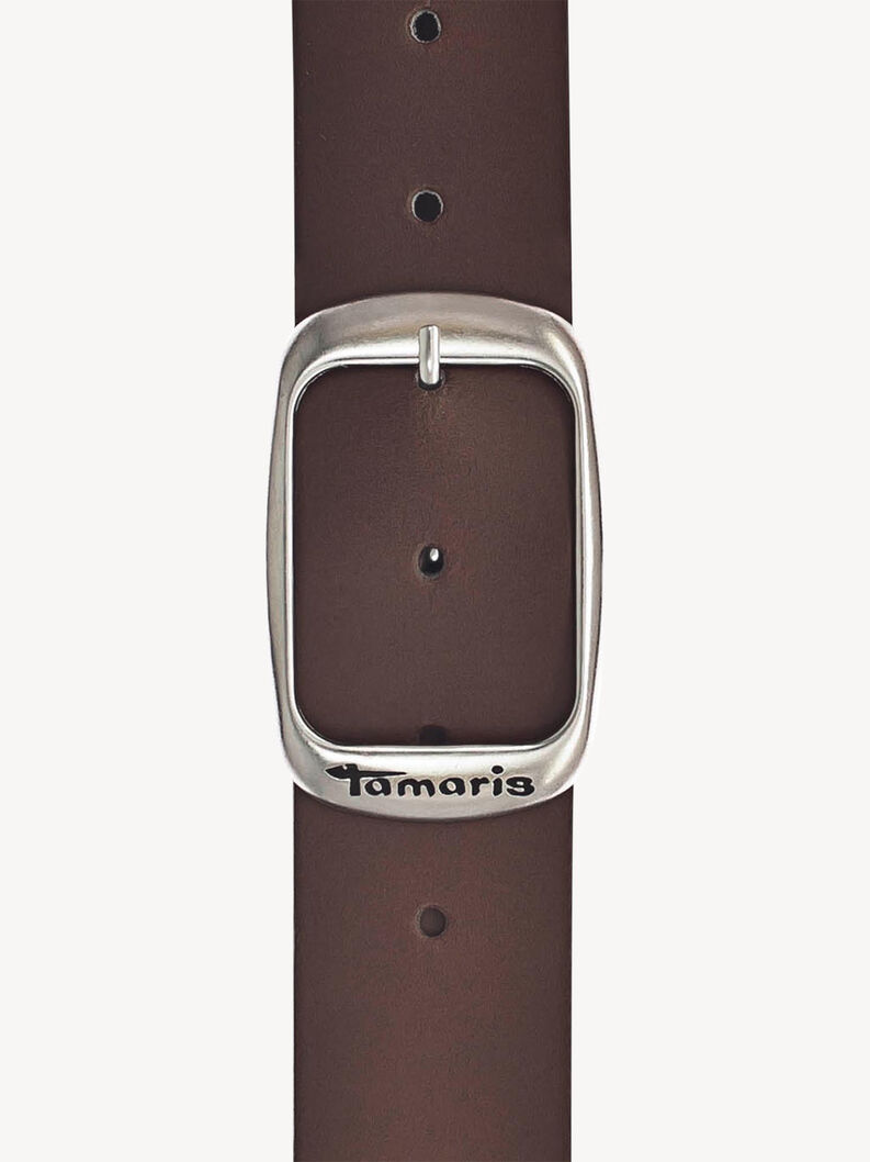 ceinture en cuir - marron tb0002l01-660 acheter tamaris ceintures en ligne