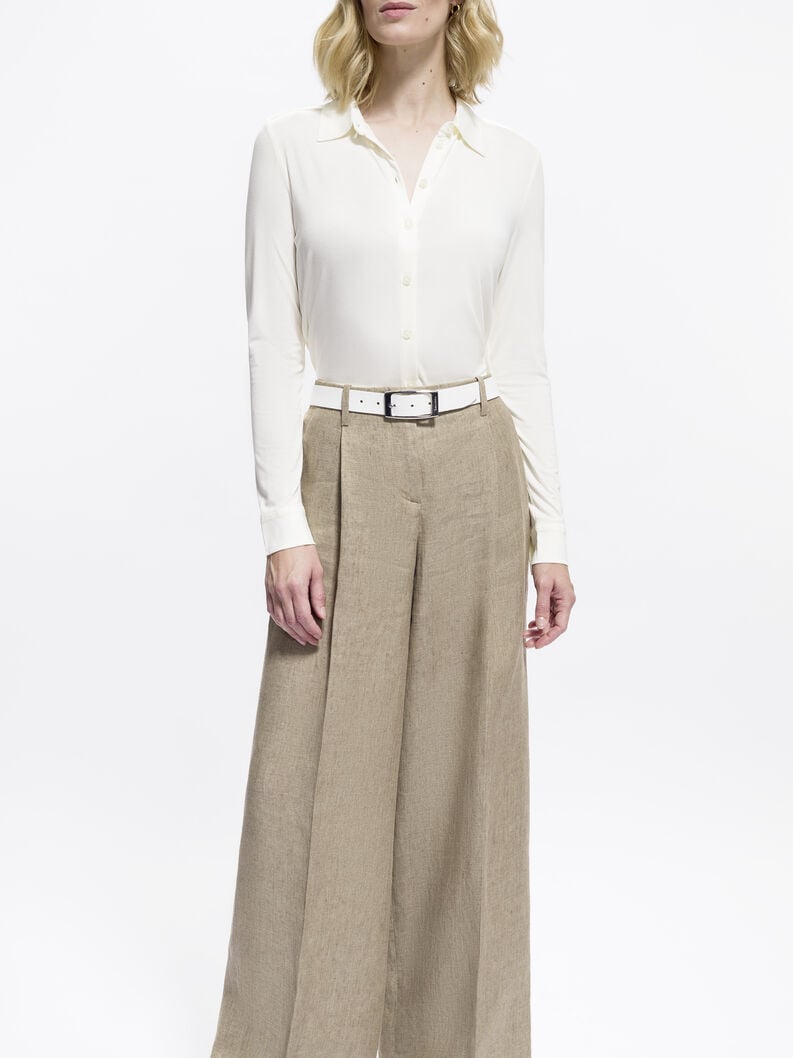 ceinture en cuir - blanc tb0006l07-100 acheter tamaris ceintures en ligne