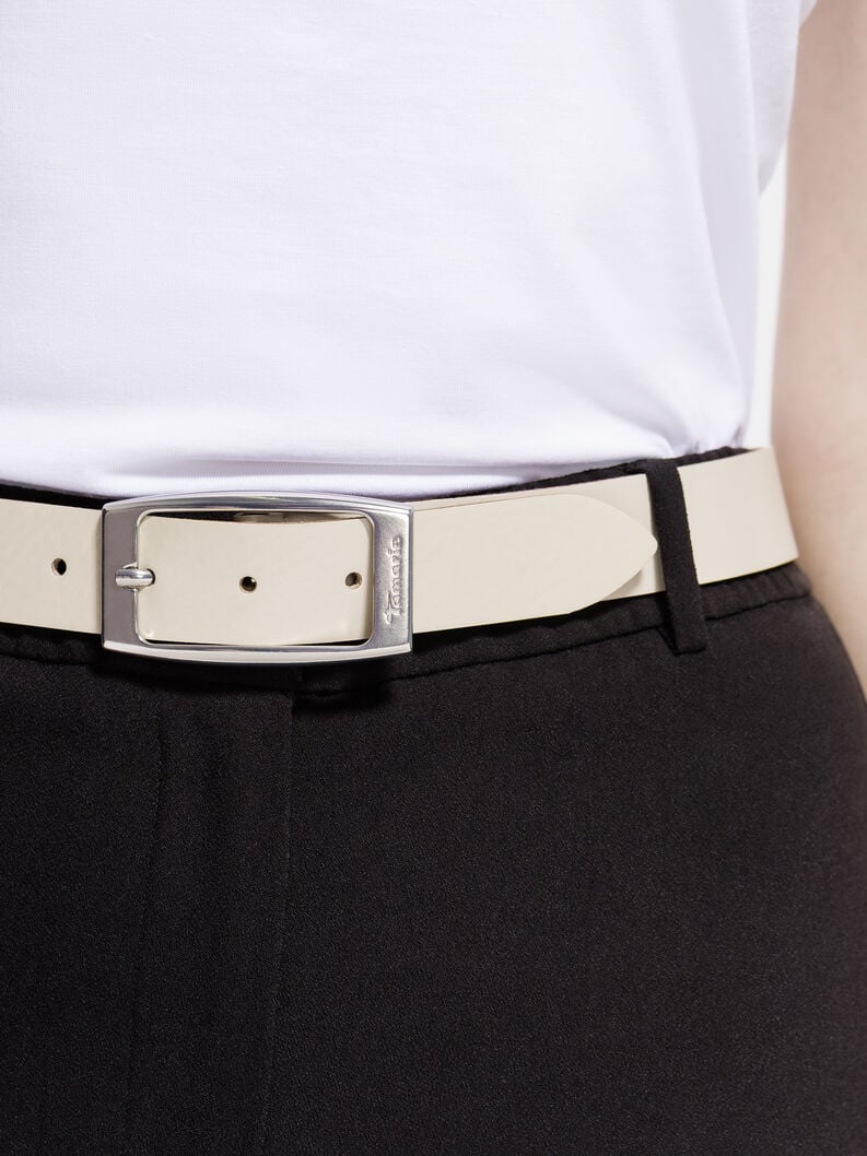 ceinture en cuir - beige tb0006l07-120 acheter tamaris ceintures en ligne