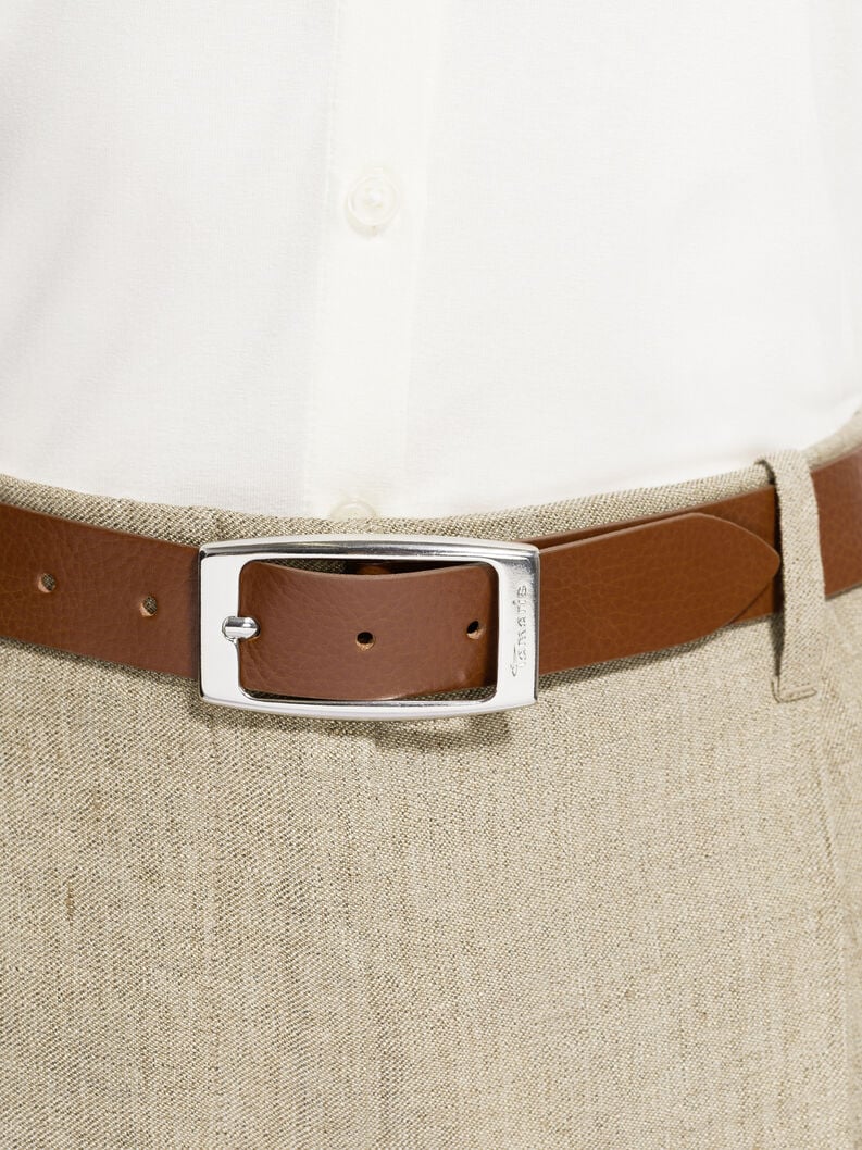 ceinture en cuir - marron tb0006l07-645 acheter tamaris ceintures en ligne
