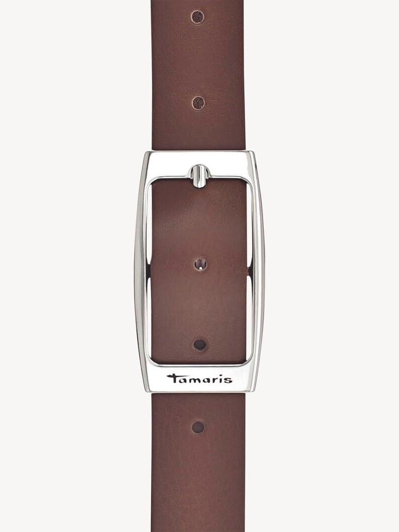 ceinture en cuir - marron tb0006l07-645 acheter tamaris ceintures en ligne