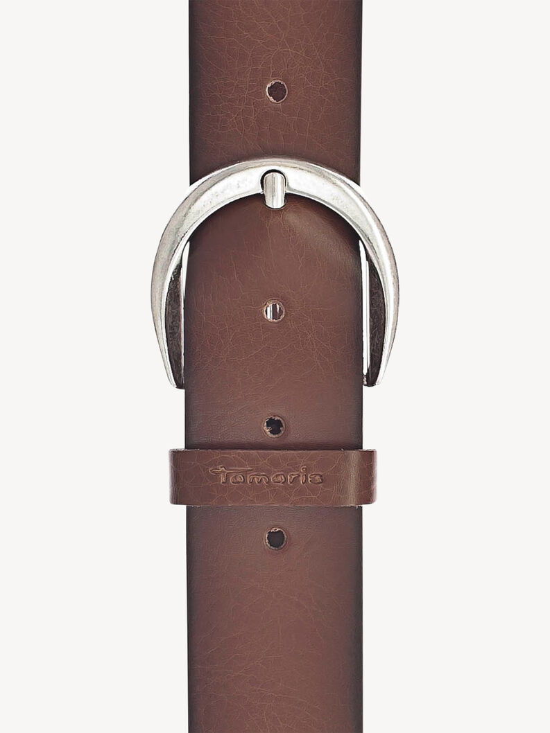 ceinture en cuir - marron tb0011l07-645 acheter tamaris ceintures en ligne