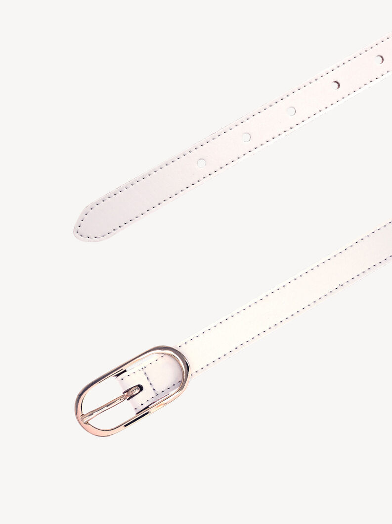 ceinture en cuir - blanc tb0015l07-100 acheter tamaris ceintures en ligne